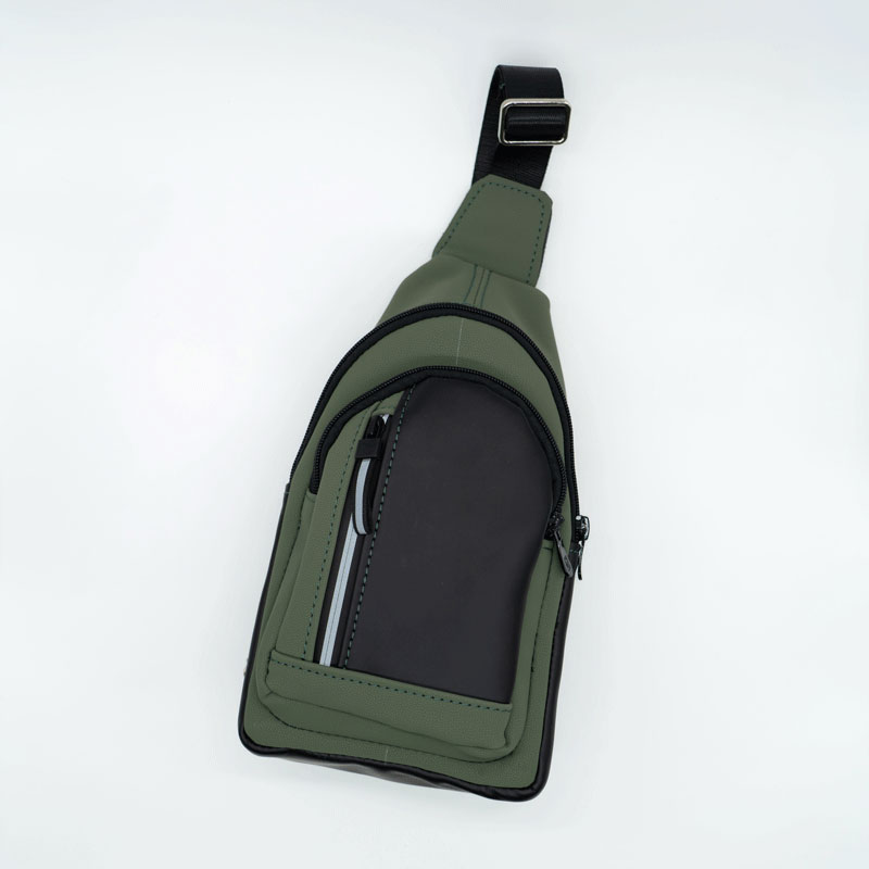 کراس بادی  سبز ماشی+ مشکی کد B2024